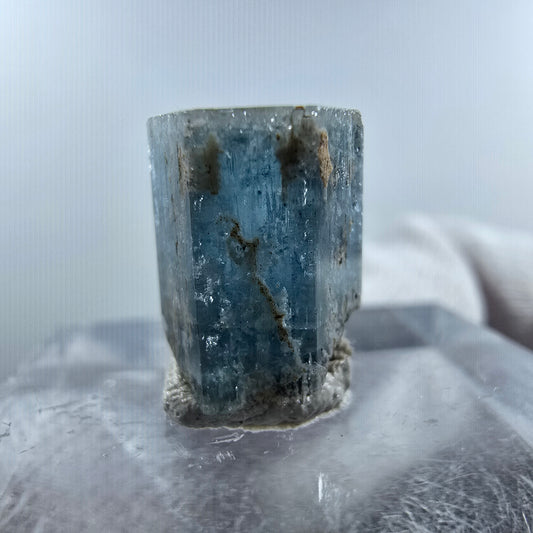 Cristal d'aigue-marine rare X Erongo, Namibie 11*9*8mm 