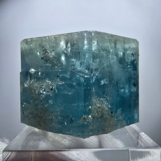Seltener Aquamarin X mit Hyalit Erongo, Namibia 31*24*21mm