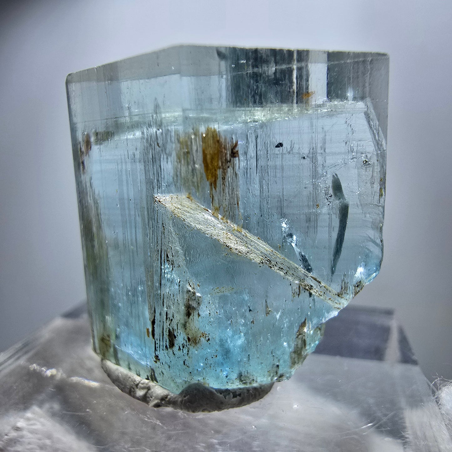 Klarer Aquamarin X Kristall, blau Erongo, Namibia 19*18*12mm