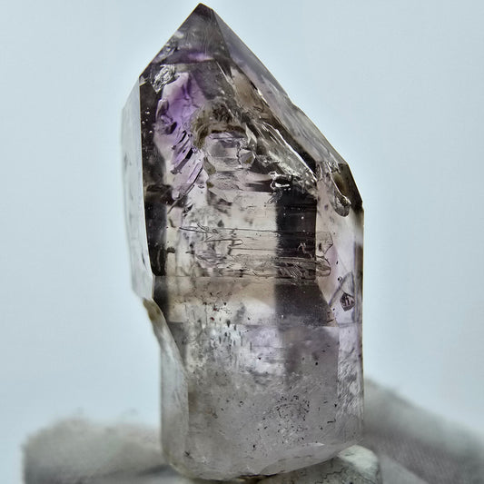 Sceptre d'améthyste fantôme Enhydro 2x Bubble Goboboseb, Namibie 38*20*16mm Collection 