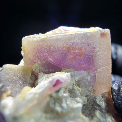 Phantom Fluorite Cube Specimen purple green Omehane, Namibia 40*28*20mm Collection