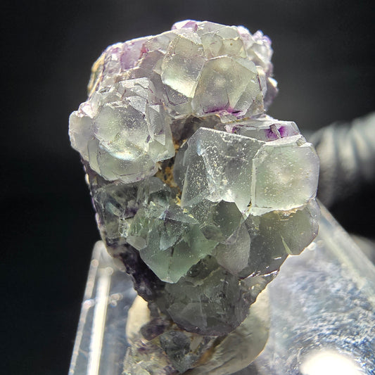 Fluorite Zonare, muscovite, stade orthoclase Erongo, namibie, Collection 29*18*17mm