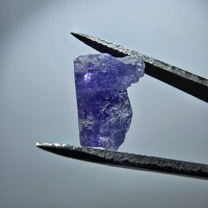 Cristal brut de tanzanite rare, bleu Tanzanie 12*9*5mm 