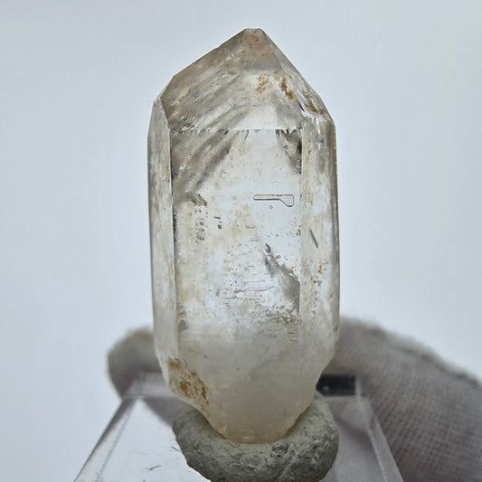 Enhydro Phantom Quartz fumé Point 1x bulle Goboboseb namibie 39*18*11mm Collection 
