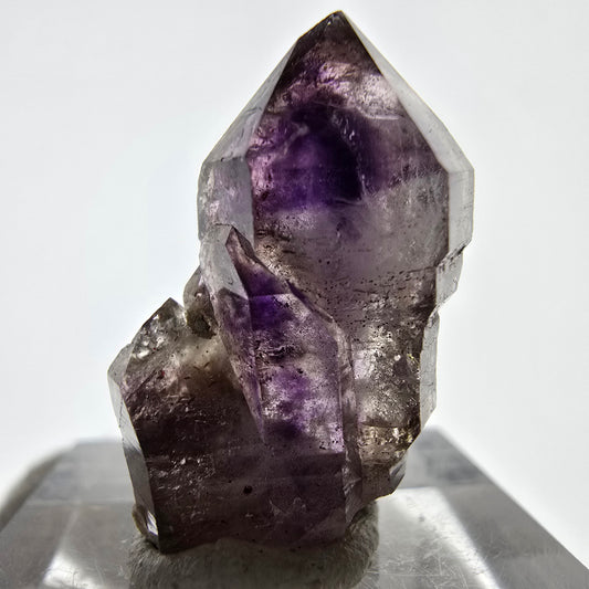 Rare spécimen de sceptre d'améthyste fantôme, Brandberg, Namibie, 25 x 15 x 10 mm 