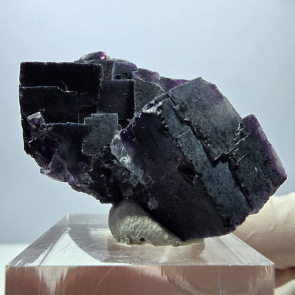 Rare Fluorite Cube Specimen, green purple Okorusu, Namibia 43*27*22mm 
