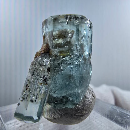 Aigue-marine Setlene, tourmaline Schörl stade Erongo, Namibie 23*12*11mm 