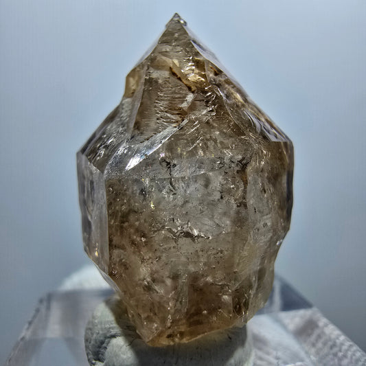 Clear Phantom Smoky Quartz Scepter Point Goboboseb, Namibia 27*19*13mm 