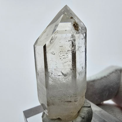 Enhydro Phantom Smoky Quartz Point 1x Bubble Goboboseb, Namibia 42*17*16mm 