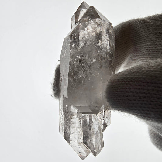 Skeleton Phantom Smoky Quartz DT Scepter Valentine Pocket, Namibia 58*29*16mm 