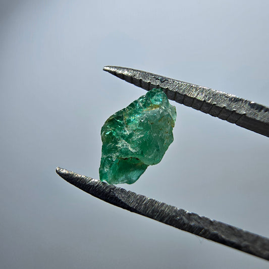 Cristal d'émeraude rare, vert Colombie #7972