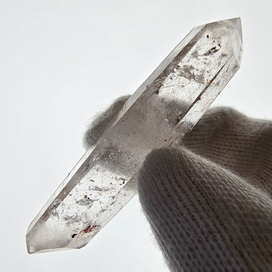 Lemurian Phantom Smoky Quartz DT Scepter Valentine Pocket, Namibia 57*12*9mm 