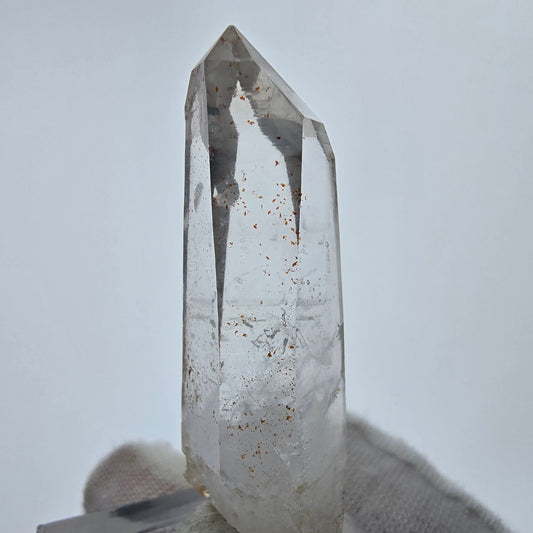 Enhydro Phantom Smoky Quartz Tip 1x Bubble Goboboseb, Namibie 44*14*12mm 