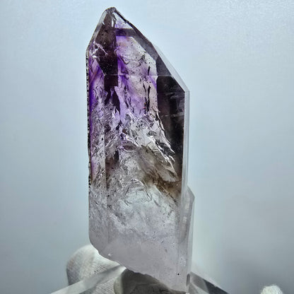 Enhydro Phantom Hämatit Amethyst, 4x Blase Streep Mine Gobobo Namibia 81*29*21mm