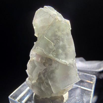 Phantom Fluorit Würfel Stufe grün lila Okorusu, Namibia 33*16*13mm Sammlung