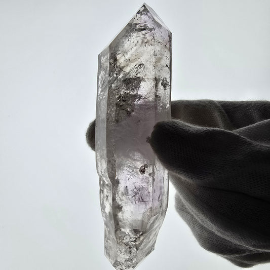 Enhydro Skeleton Amethyst DT Scepter 4x Bubble Valentine Pocket Goboboseb Namibie 122*31*26mm 