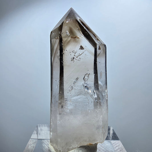 Enhydro Phantom Smoky Quartz Scepter, 1x Bubble Goboboseb, Namibia 39*15*11mm 