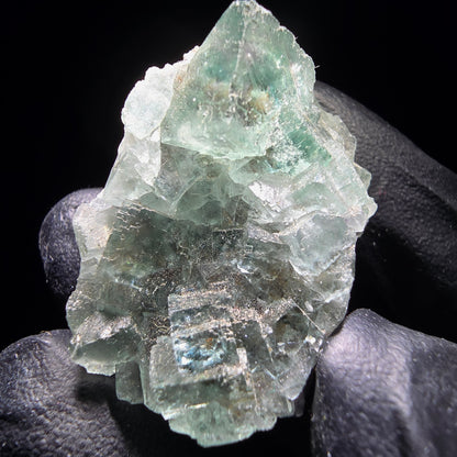 Phantom Fluorit Würfel Stufe grün lila Okorusu, Namibia 35*26*16mm Sammlung
