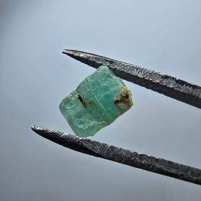 Cristal d'émeraude rare, vert Colombie #7966