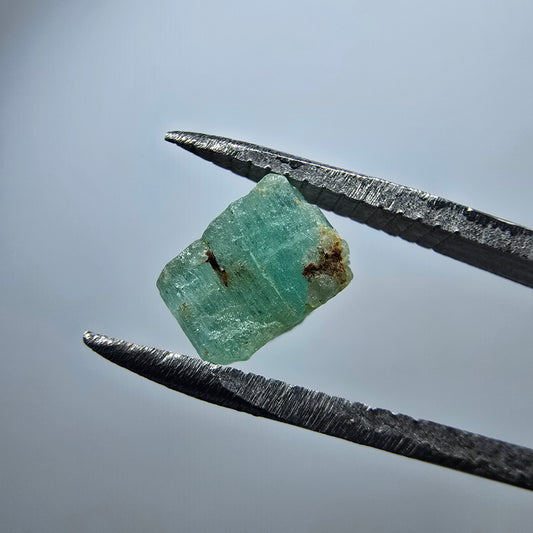 Cristal d'émeraude rare, vert Colombie #7966