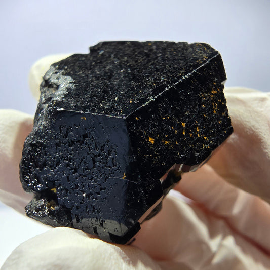 Cristal de tourmaline Schorl étoilée rare, Erongo noir, Namibie, 30 x 25 x 20 mm 
