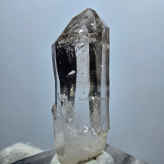 Enhydro Phantom Smoky Quartz Scepter, 1x Bubble Goboboseb, Namibia 39*14*13mm 