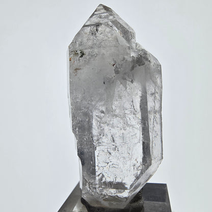Sceptre de poche Saint-Valentin en quartz fumé fantôme squelette, Namibie 56 x 25 x 16 mm 