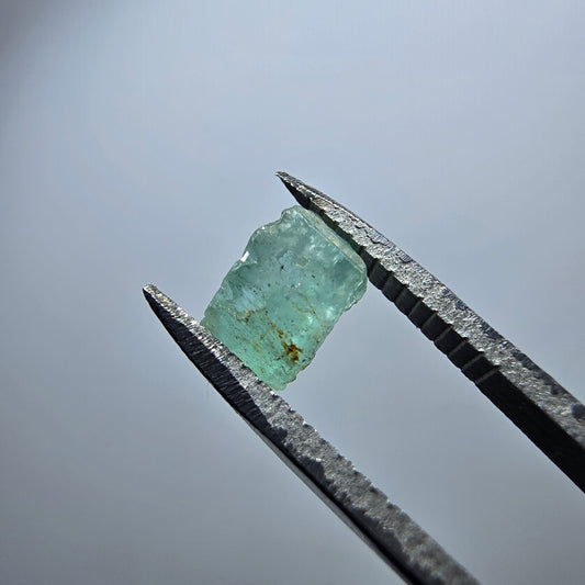 Cristal d'émeraude rare, vert Colombie #7971