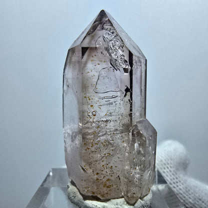 Clear Phantom Smoky Quartz Scepter Point Goboboseb, Namibia 36*12*12mm 