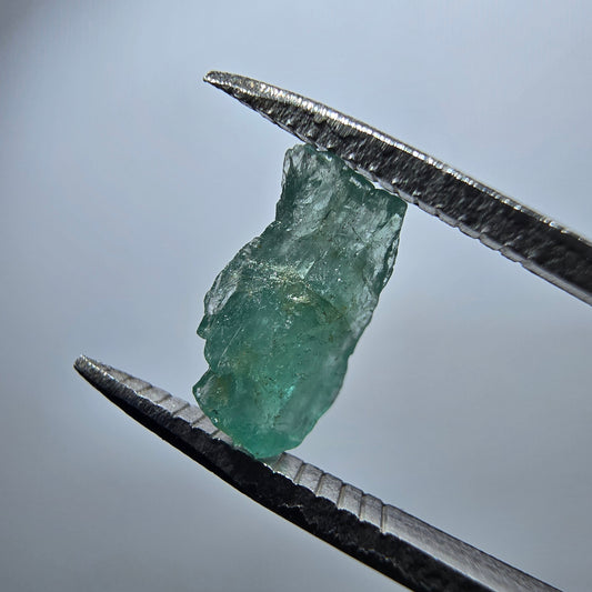 Cristal d'émeraude rare, vert Colombie #7968
