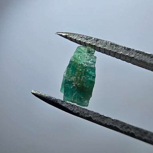 Cristal d'émeraude rare, vert Colombie #7969