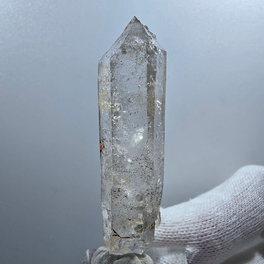 Phantom Smoky Quartz Skeleton Scepter Valentine Pocket Goboboseb Namibia 61*15*12mm 