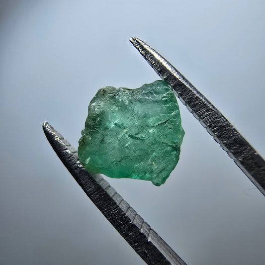 Cristal d'émeraude rare, vert Colombie #7953