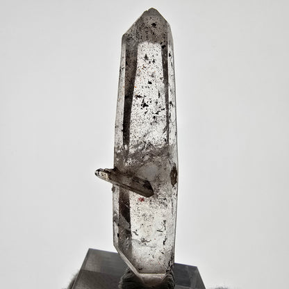 Sceptre de poche Saint-Valentin en quartz fumé fantôme squelette, Namibie 60 x 18 x 14 mm 