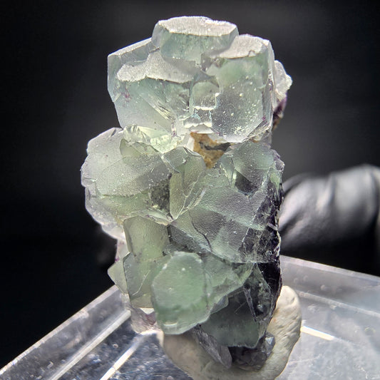 Fluorite Zonare, muscovite, stade orthoclase Erongo, namibie, Collection 26*17*14mm