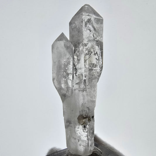 Skeleton Phantom Smoky Quartz DT Scepter Valentine Pocket, Namibia 61*20*16mm 