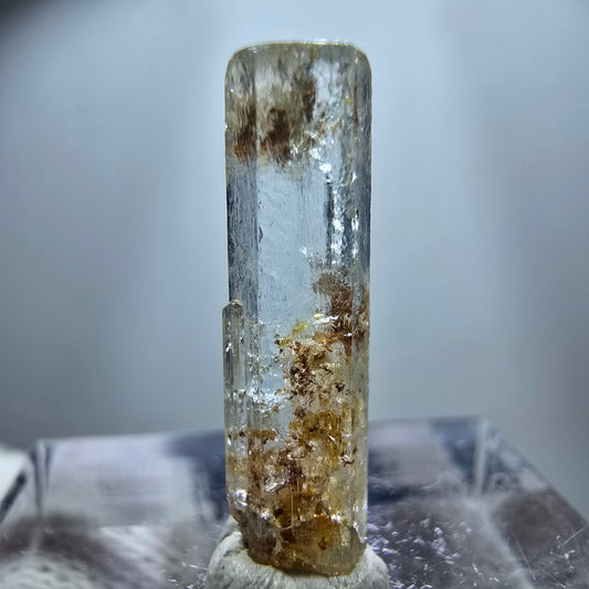 Klarer Aquamarin X Kristall, blau Erongo, Namibia 20*5*3mm