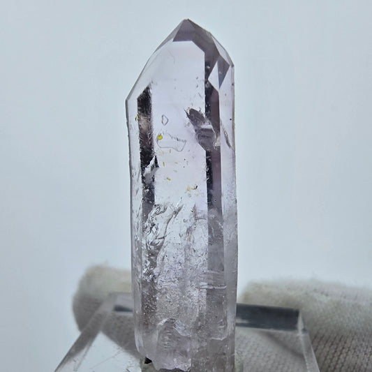Cristal d'améthyste fantôme Enhydro 1x Bubble Goboboseb, Namibie 36*10*7mm Collection 