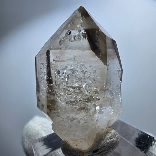 Clear Phantom Smoky Quartz Scepter Point Goboboseb, Namibia 36*21*19mm 
