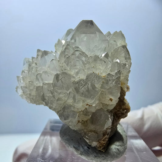 Spécimen rare de cristal de quartz Okorusu, Namibie 31*28*22mm 