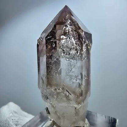 Sceptre d'améthyste fantôme Enhydro, 1x Bubble Goboboseb, Namibie 40 x 18 x 13 mm 
