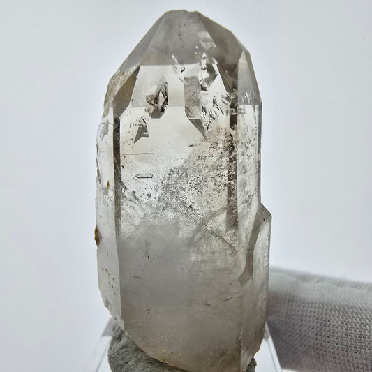 Enhydro Phantom Smoky Quartz Tip 1x Bubble Goboboseb, Namibie 47*23*14mm 