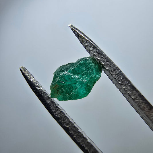 Cristal d'émeraude rare, vert Colombie #7970