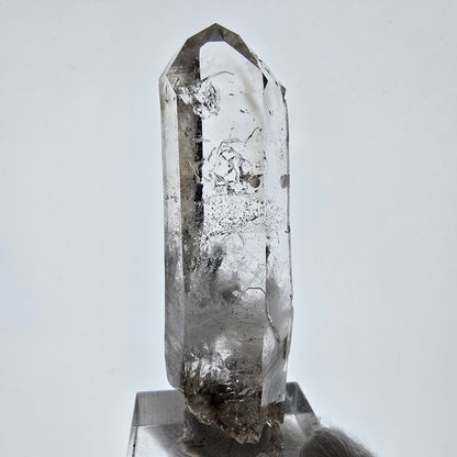 Enhydro Skeleton Smoky Quartz DT Scepter, 1x Bubble Valentine Pocket, Namibia 60*20*15mm 