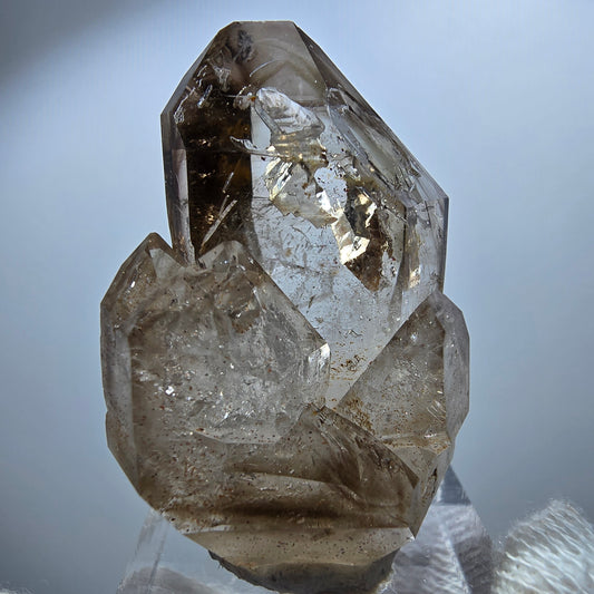 Clear Phantom Smoky Quartz Scepter Cluster Goboboseb, Namibia 42*29*24mm 