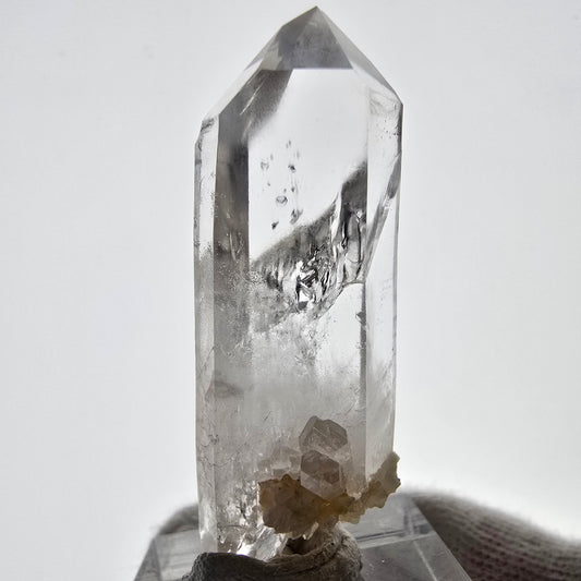 Gobo de poche Phantom Smoky Quartz DT Scepter Valentine. Namibie 47 x 17 x 19 mm 