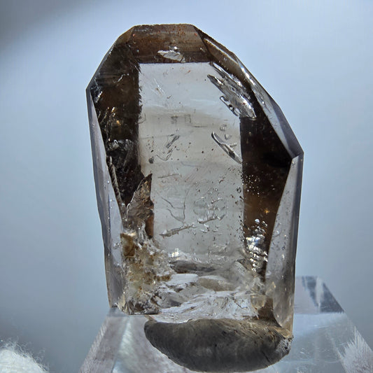 Clear Phantom Smoky Quartz Scepter Point Goboboseb, Namibia 33*18*16mm 