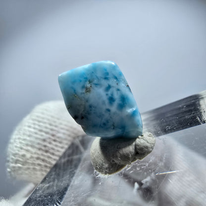 Schöner Larimar, poliert Dominikanische Republik 13*8*8mm