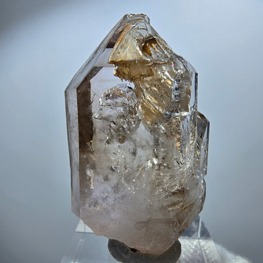 Clear Phantom Smoky Quartz Scepter Point Goboboseb, Namibia 44*26*18mm 