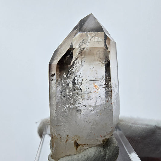 Enhydro Phantom Smoky Quartz Tip 1x Bubble Goboboseb, Namibie 40*21*17mm 